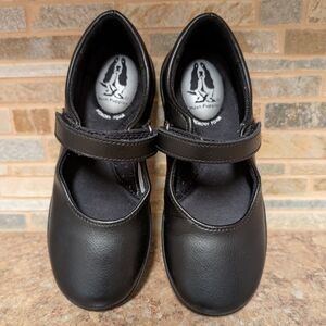 Hush Puppies Black Mary Jane Kids Dress Shoes